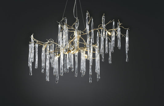 Serip Glamour 12 Lamp Bespoke Chandelier - London Lighting - 1