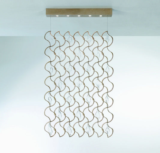 Serip Niagara 5 Lamp Bespoke Chandelier Small - London Lighting - 1