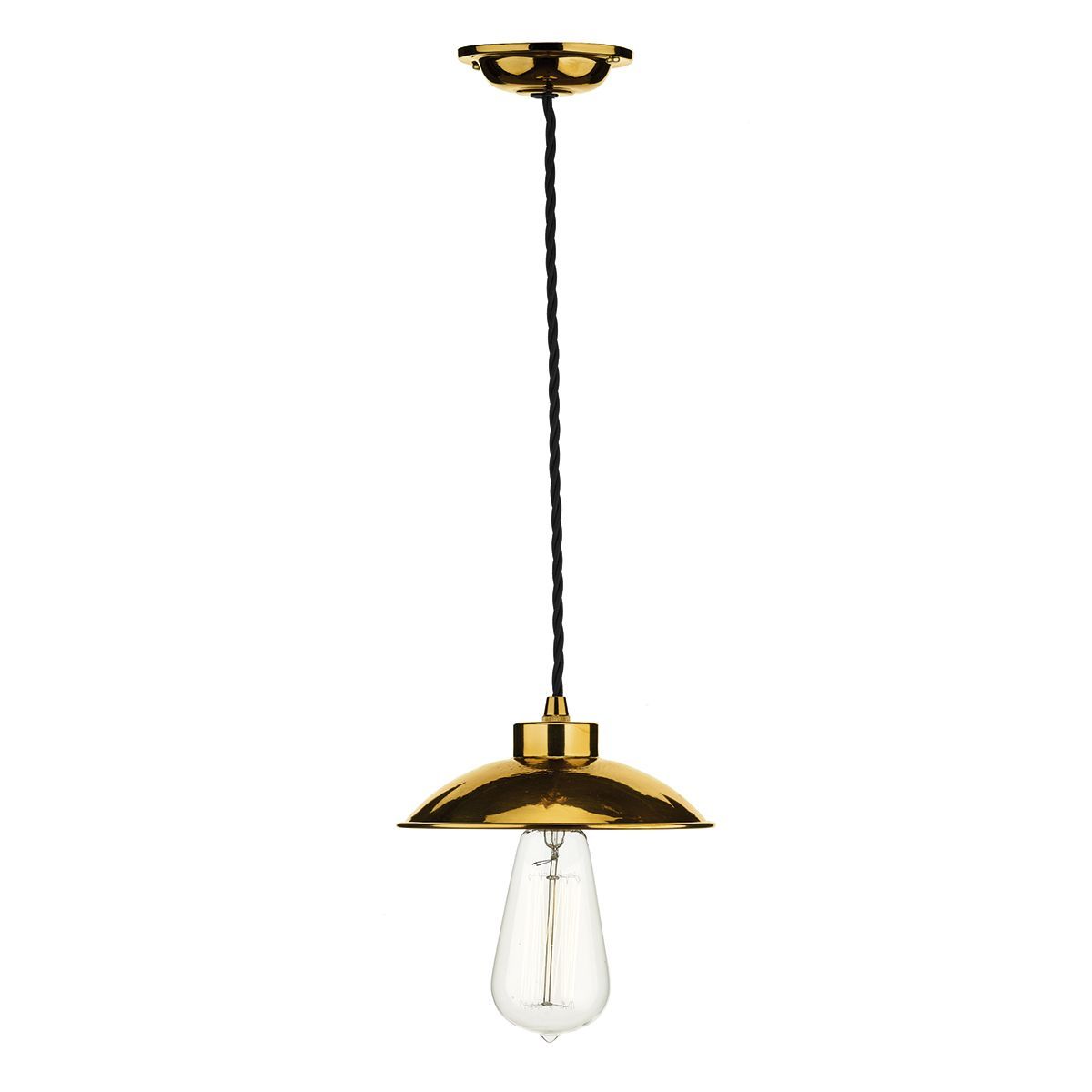 Dallas Small Copper Single Pendant - ID 4835