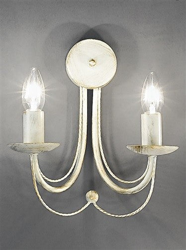 Philly 2 Arm Wall Bracket - London Lighting - 1