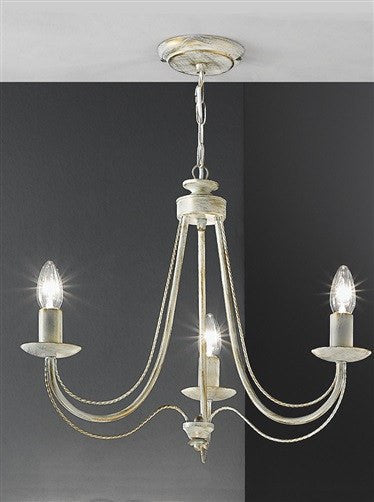 Philly 3 Arm Ceiling Light - London Lighting - 1
