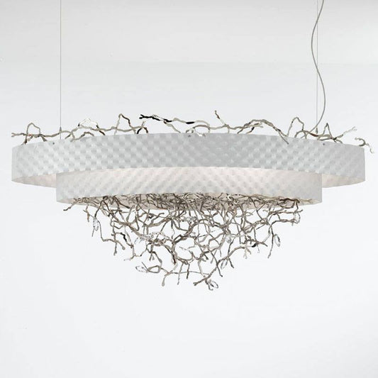 Groovy 12 Light Oval Chandelier