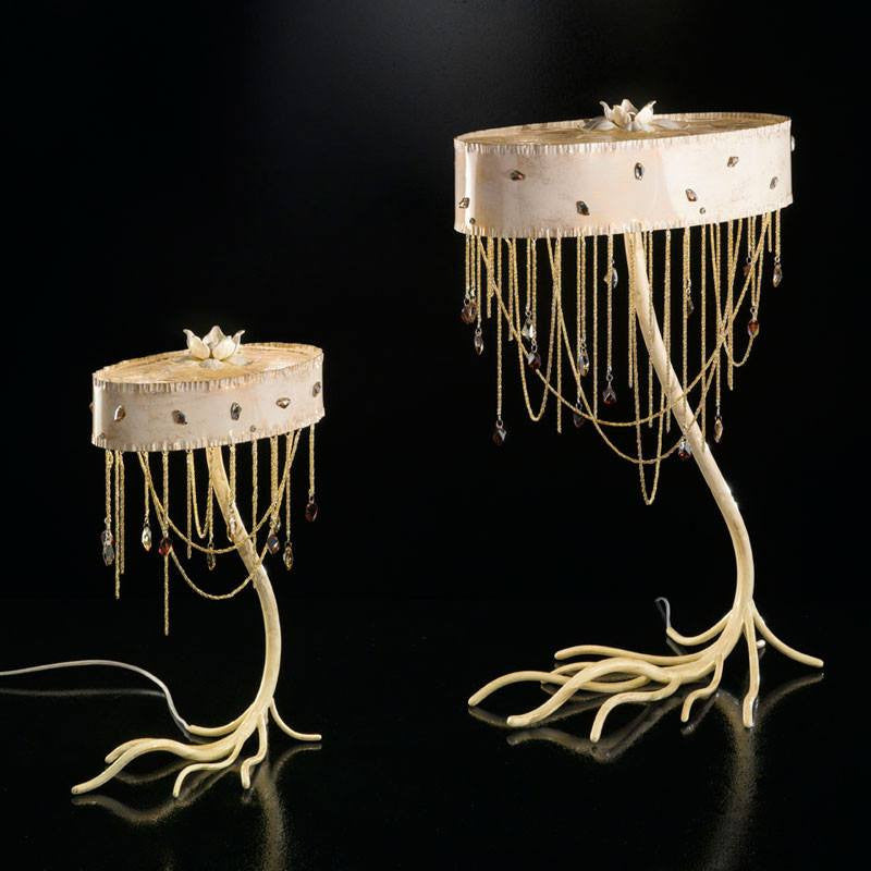 Herit 2 Light Murano Glass Table Lamp - ID 8038