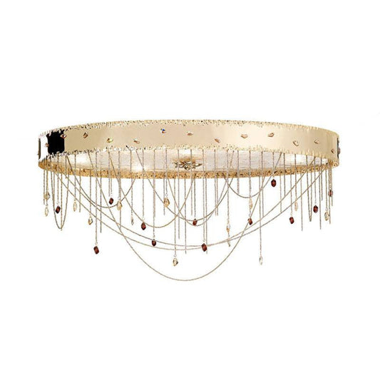 Heritage 6 Light Murano Glass Ceiling Light