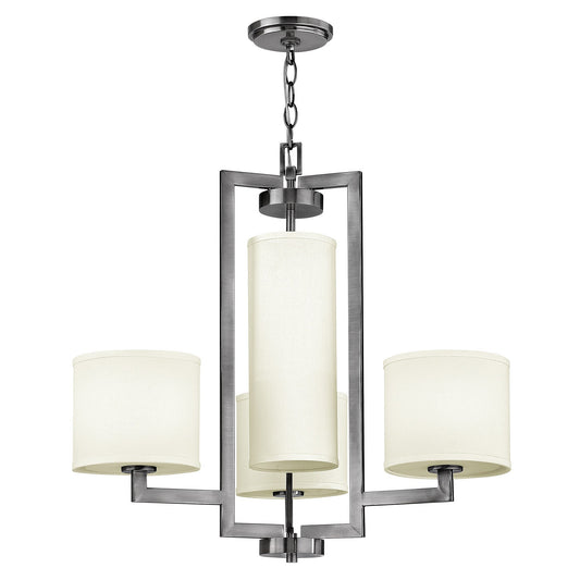 Hinkley Hampton 4 Light Chandelier - London Lighting - 1