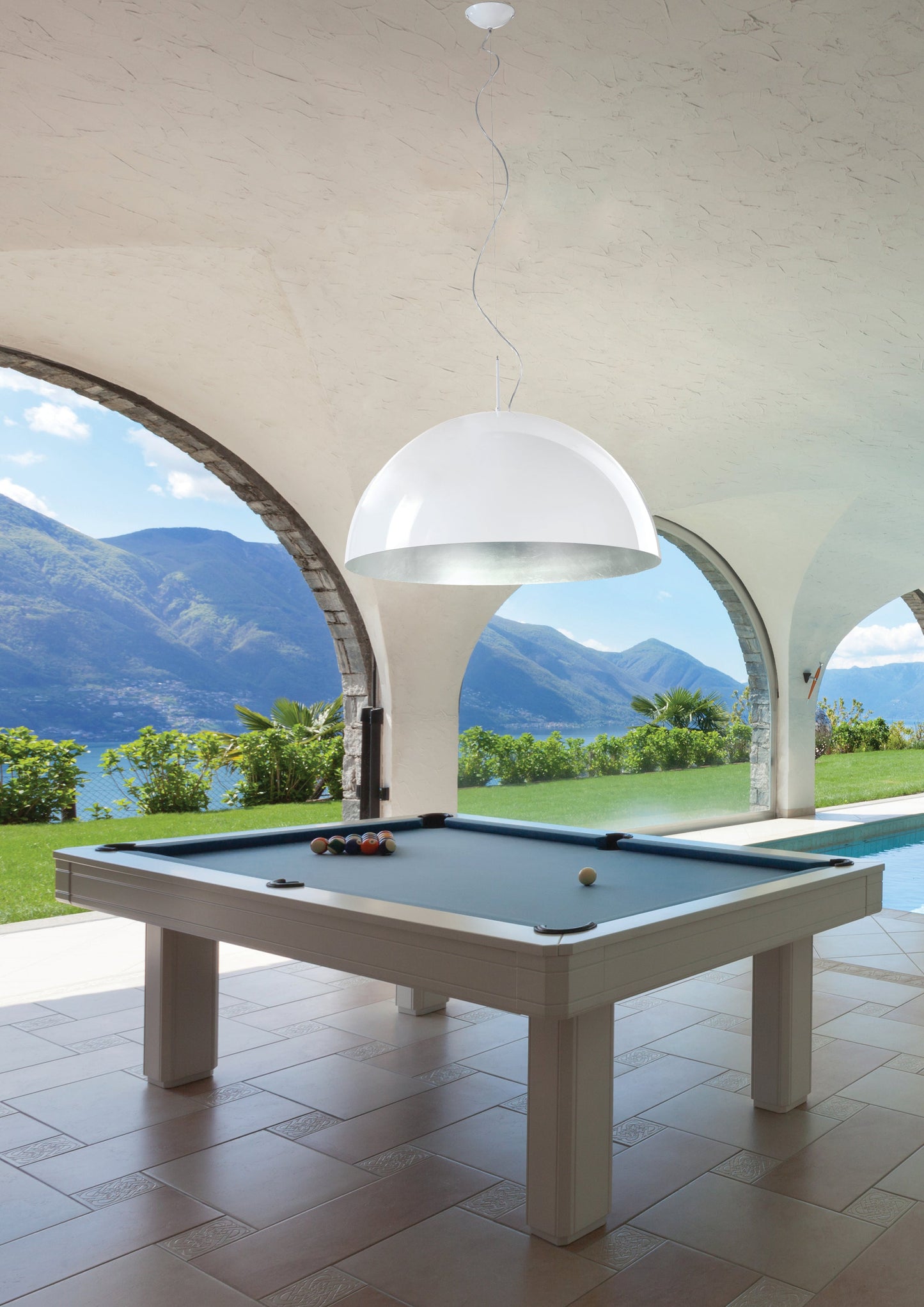 AMA Extra Large 90cm Dome Pendant - Colour Options