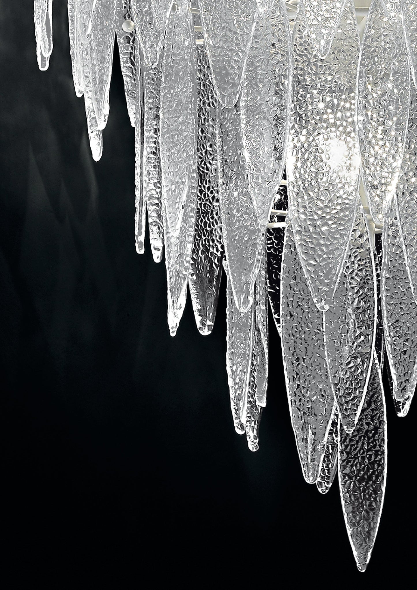 Castlenau Large Murano Glass Ceiling Light - ID 8019