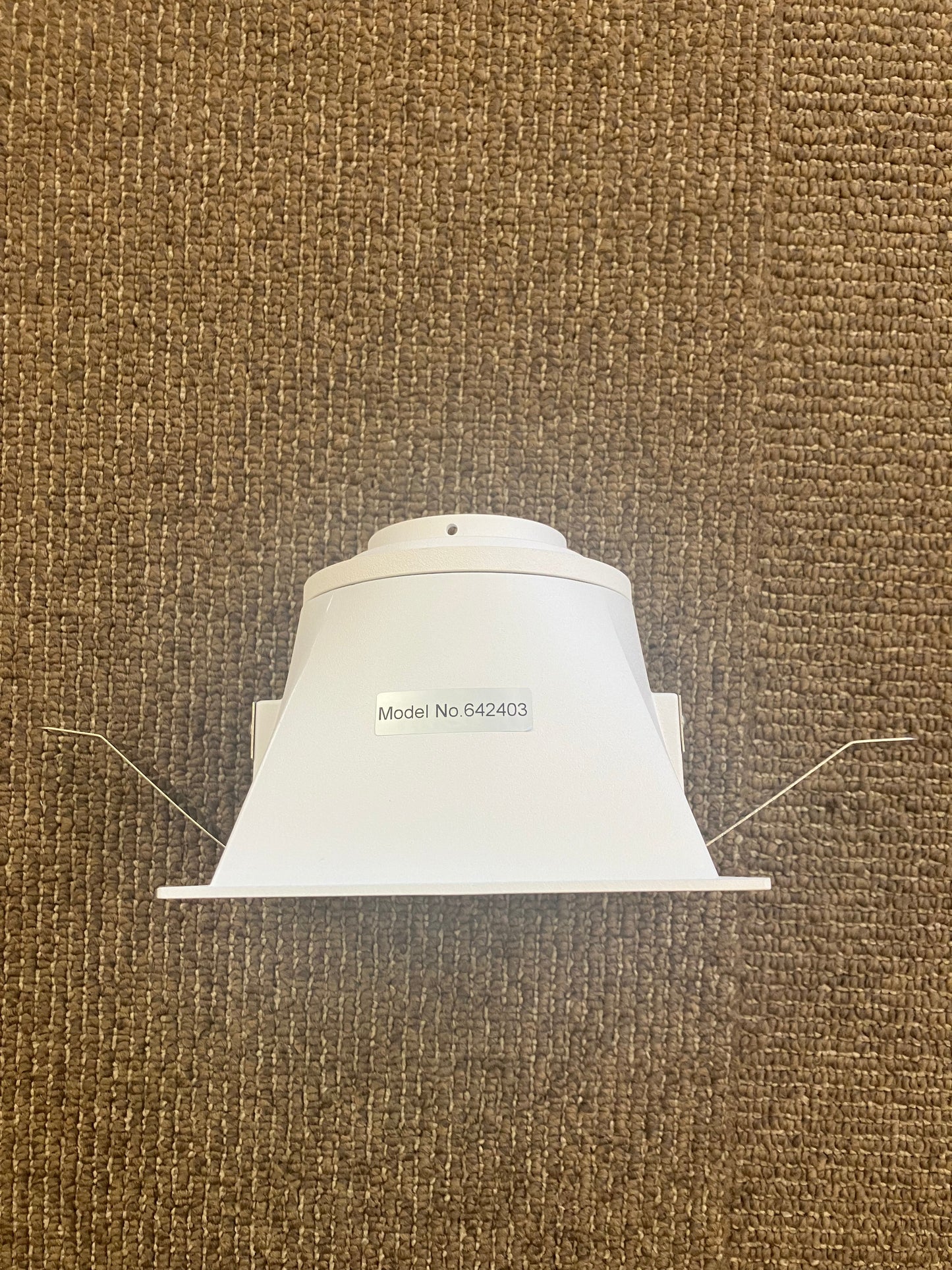 Nova Luce LUZ 642403 White Aluminium Downlight - CLEARANCE