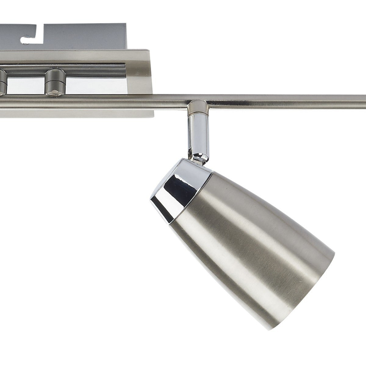 Loft Satin Chrome White 4 Lights Spotlight - London Lighting - 2