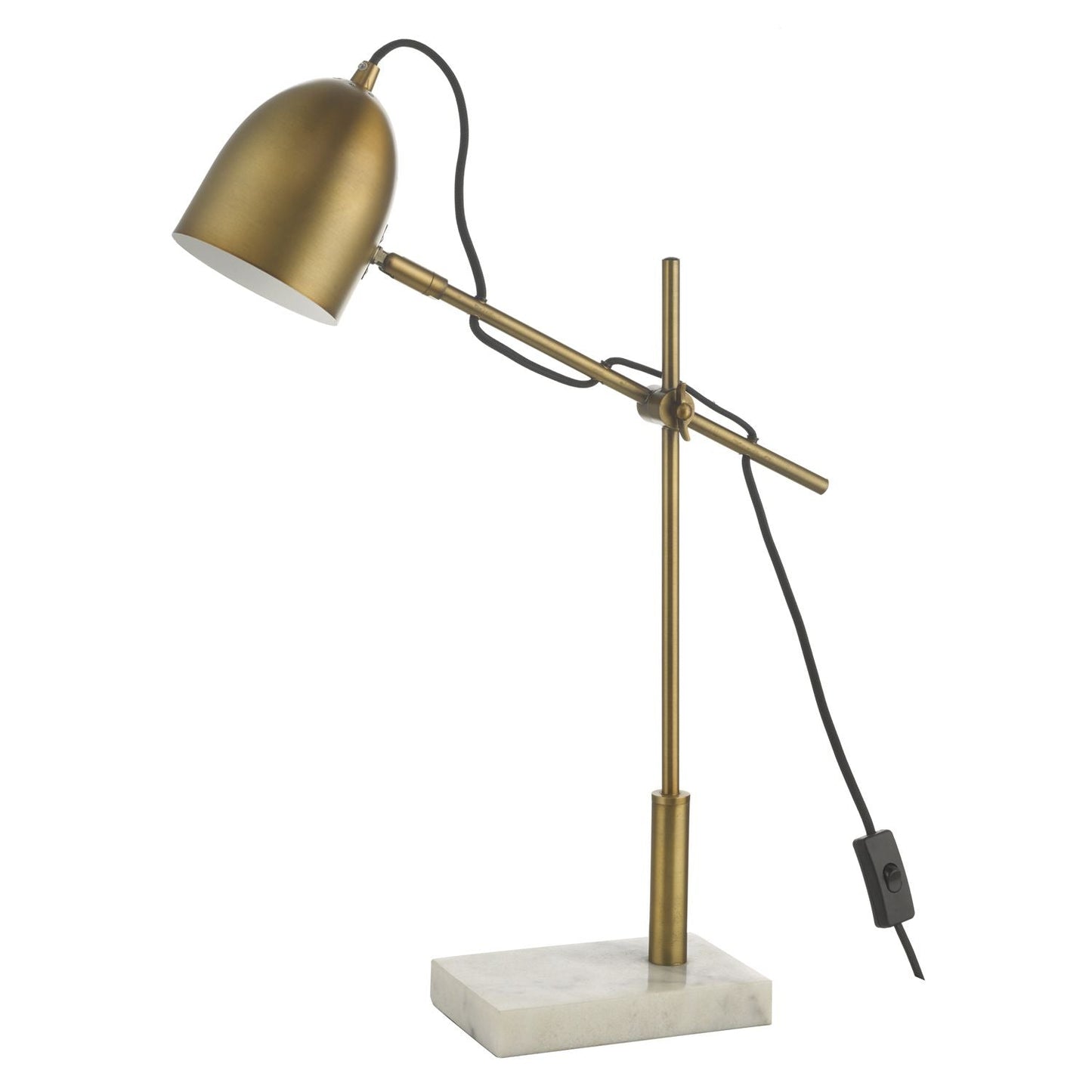 Bronze & Marble Task Lamp