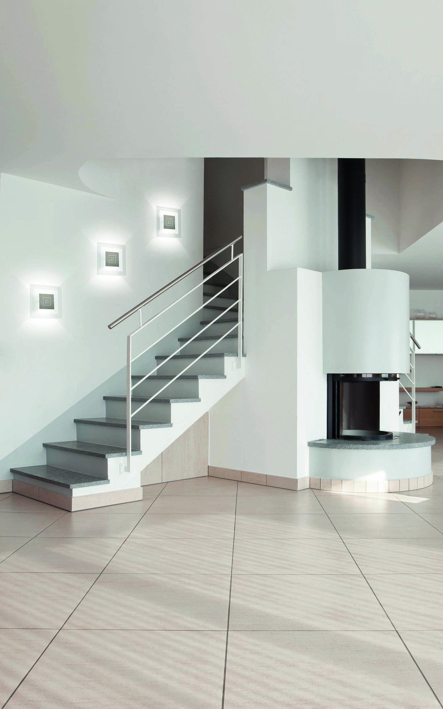 Grossmann Magic 52-852-063 Wall Light In Matte Nickel - ID 5499 - EX-DISPLAY