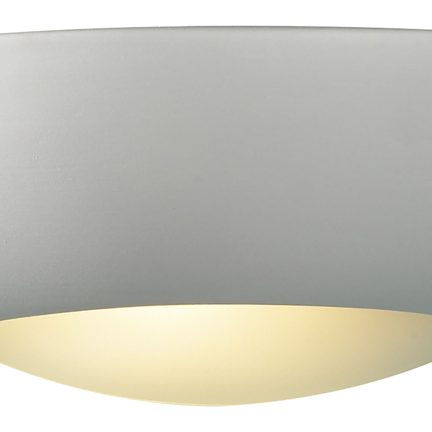 där SLICE Wall Light White Unglazed Ceramic Glass