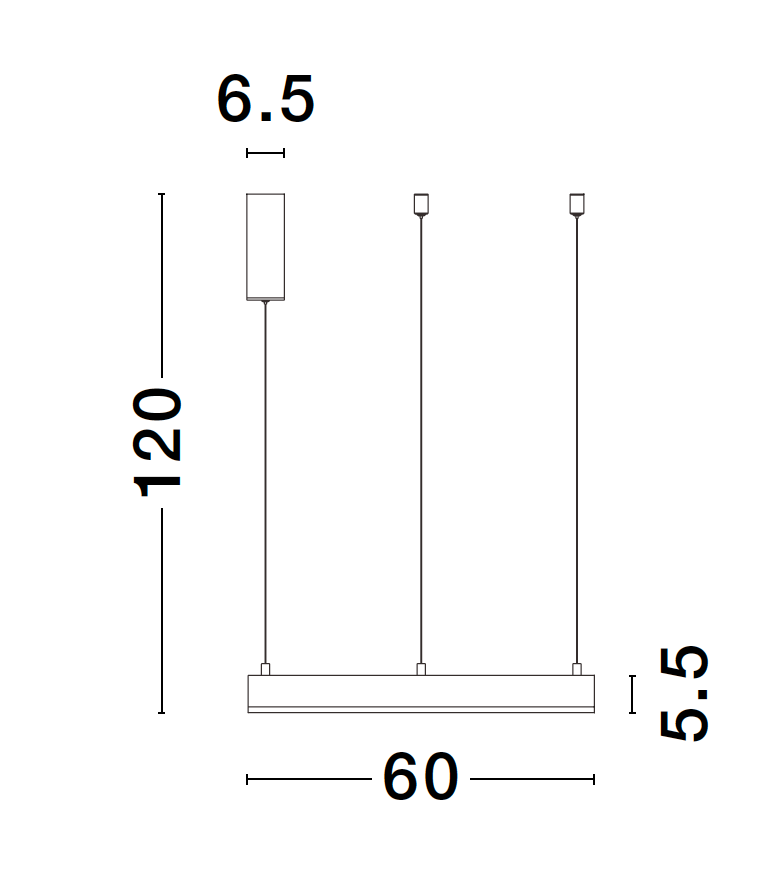 MOT Dimmable Sandy Black Aluminium & Acrylic Ring Pendant Small - ID 10204