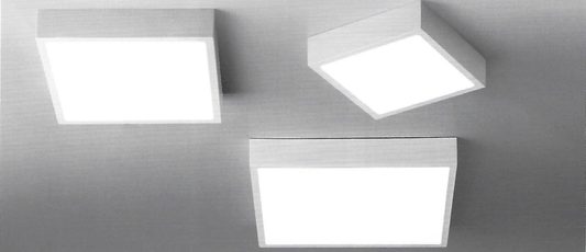 Hannay 40cm X-Large Square Flush LED Ceiling Light - ID 11227