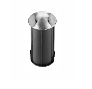NL outdoor IP67 satin nickel recessed LED ground wash light - ID 9082