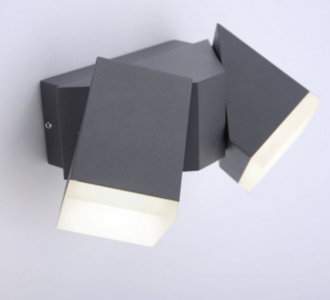 PNL Adjustable Outdoor Wall Light with Twilight & Motion Sensor Anthracite - ID 10779