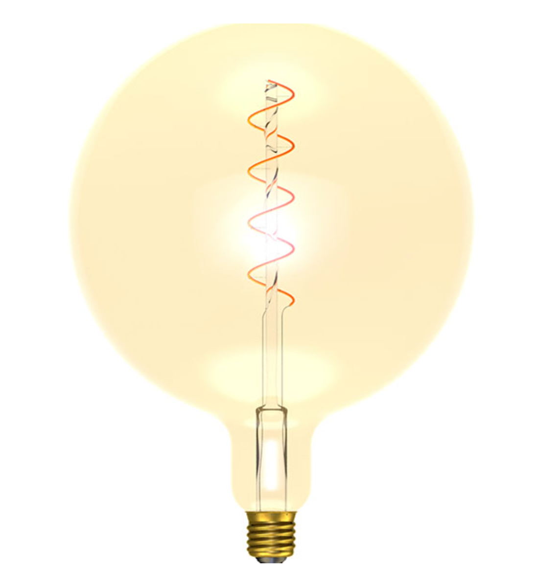Oversize Spiral Filament E27 Vintage Lamp - ID 9028