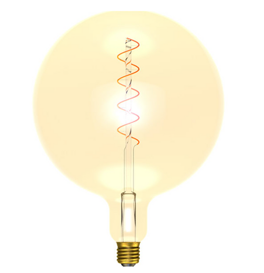 Oversize Spiral Filament E27 Vintage Lamp - ID 9028