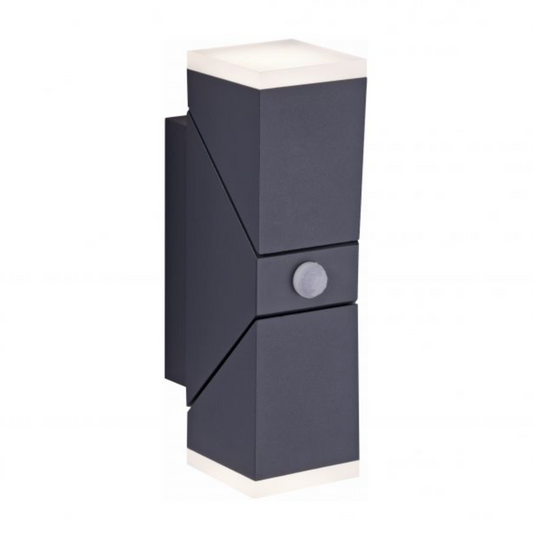 PNL Adjustable Outdoor Wall Light with Twilight & Motion Sensor Anthracite - ID 10779