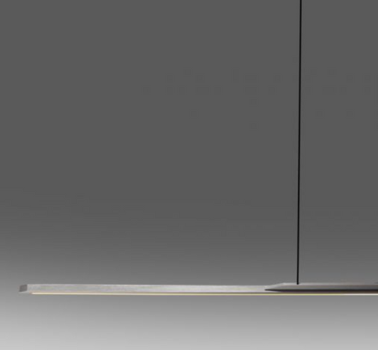 SureFlat 125 Height Adjustable Pendant Light Grey - ID 13942