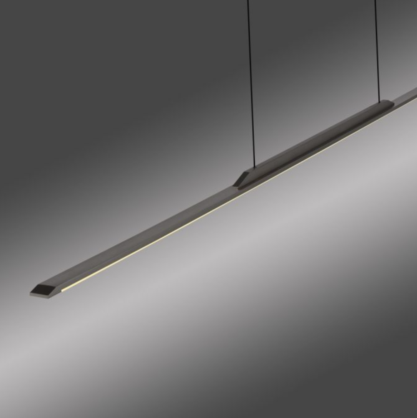SureFlat 160 Height Adjustable Pendant Light Grey