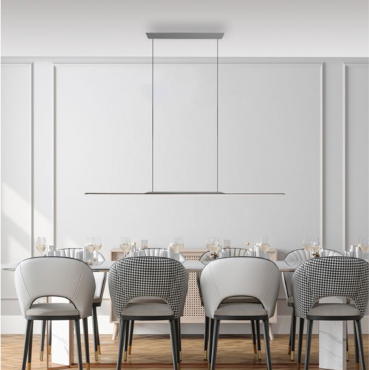 SureFlat 160 Height Adjustable Pendant Light Grey