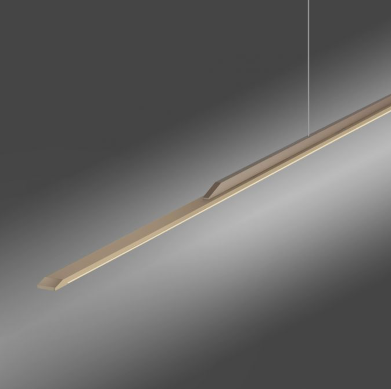 SureFlat 160 Height Adjustable Pendant Light Satin Bronze - ID 13945