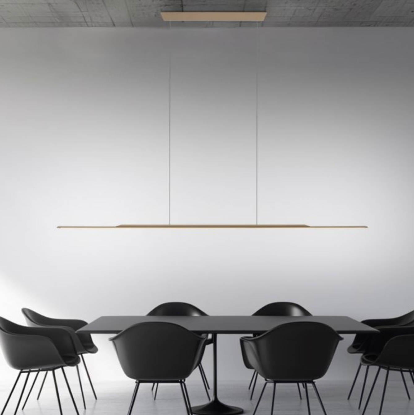 SureFlat 160 Height Adjustable Pendant Light Satin Bronze - ID 13945