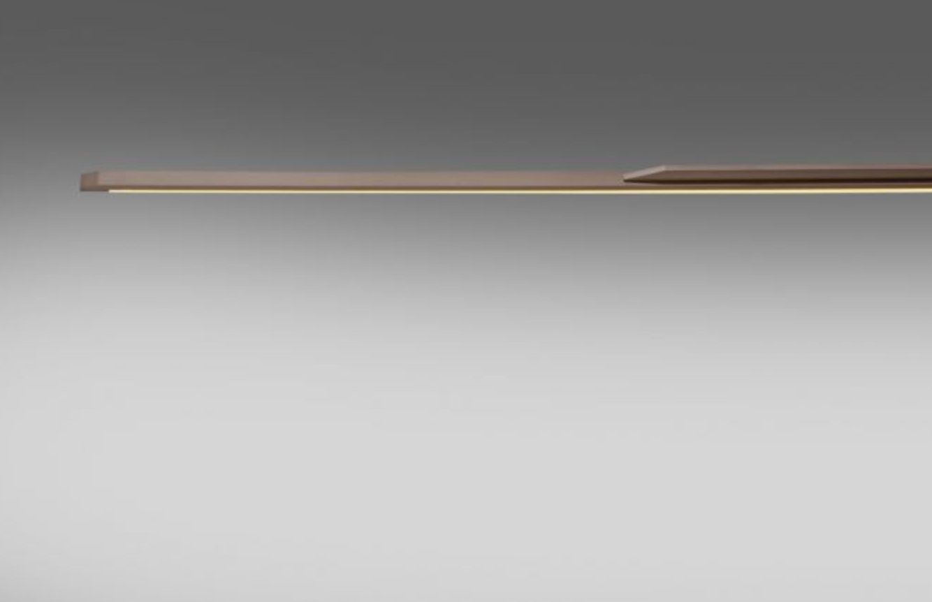 SureFlat 160 Height Adjustable Pendant Light Satin Bronze - ID 13945