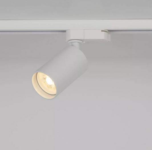 TGL Track Mounted White GU10 Spotlight - ID 14482
