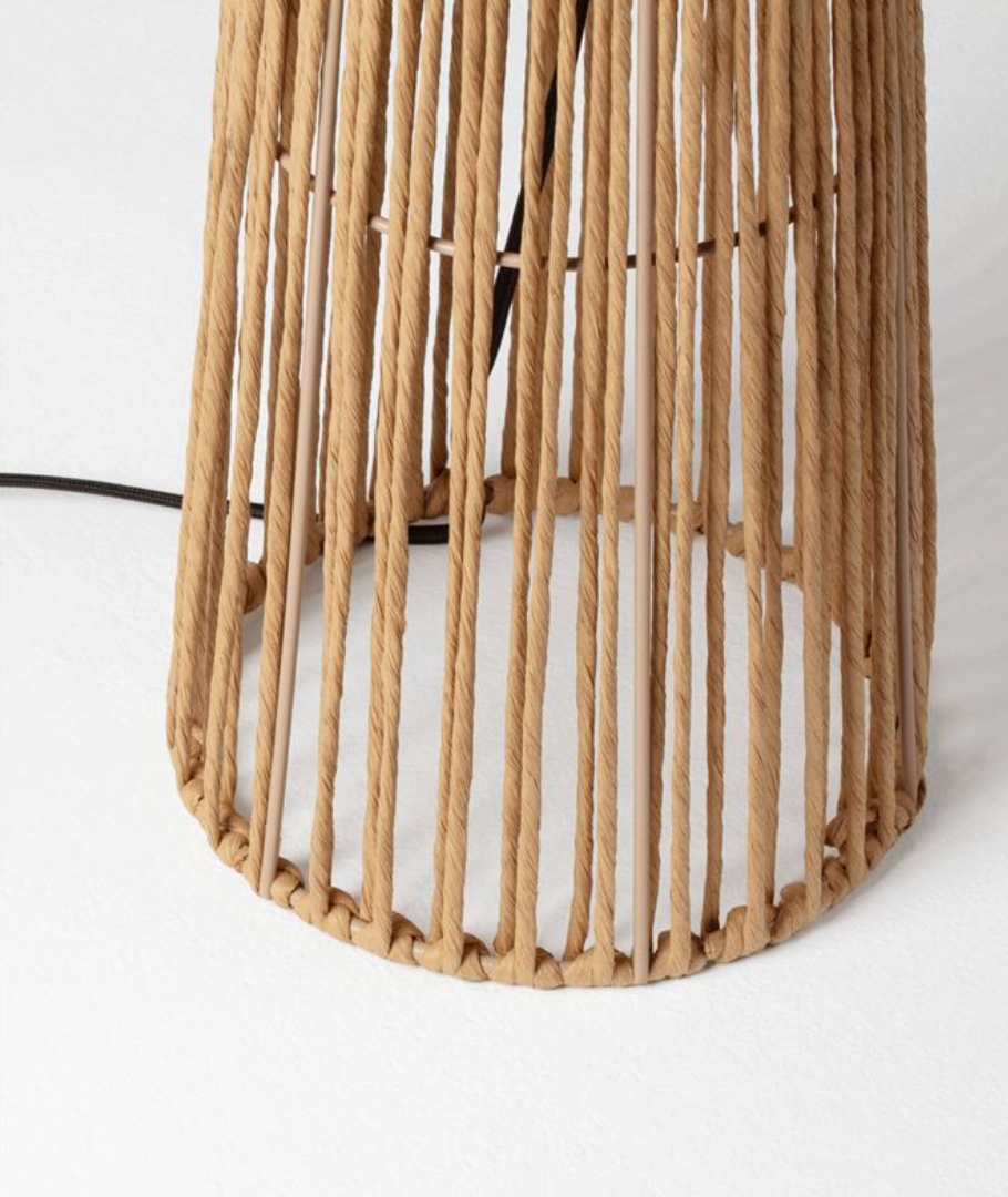 NL rope mesh floor light natural finish - ID 14483