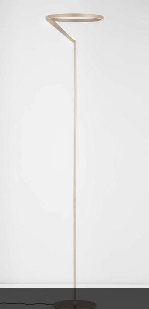 NL TILEA Brushed Mocha Touch Dimmable Floor Light - ID 14522