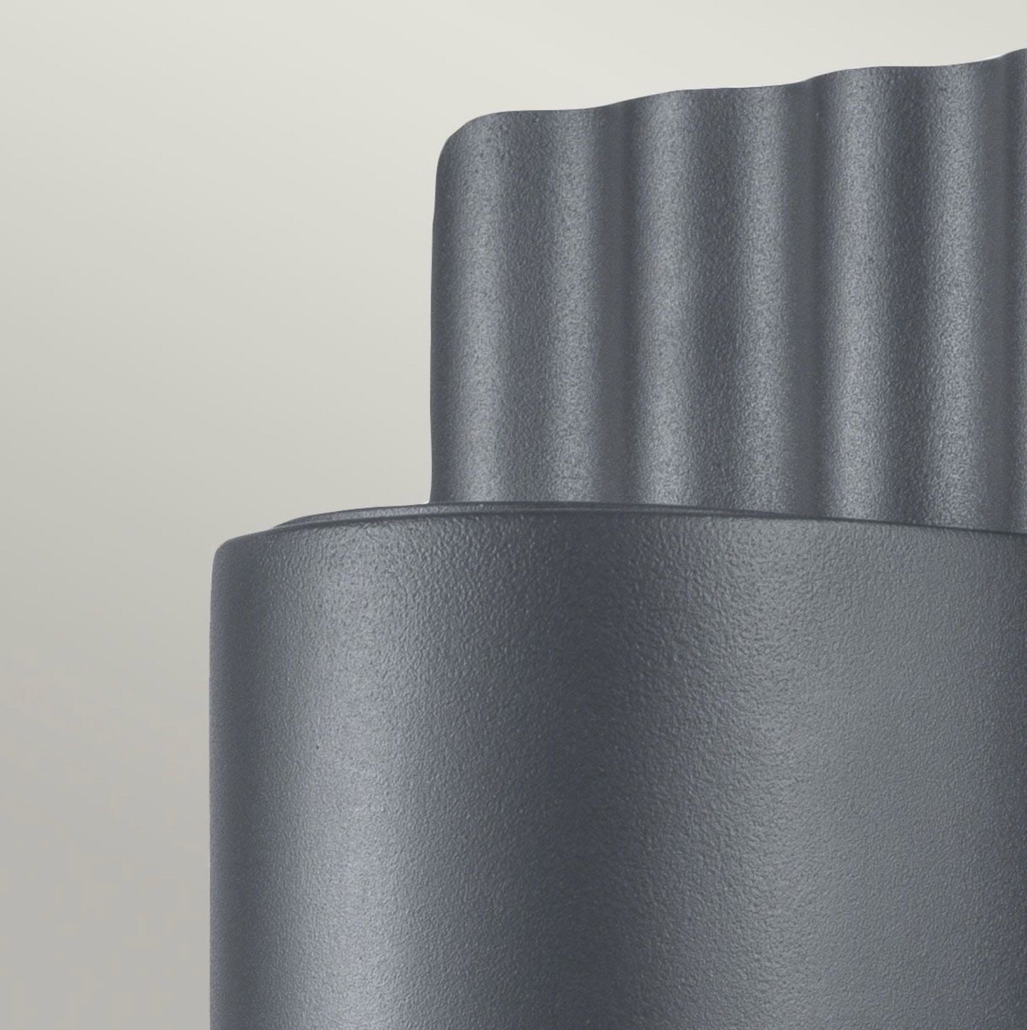 Grey Up Down External Wall Light - ID 14605