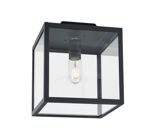 Oten Cube Flush Exterior Box Lantern - ID 14630