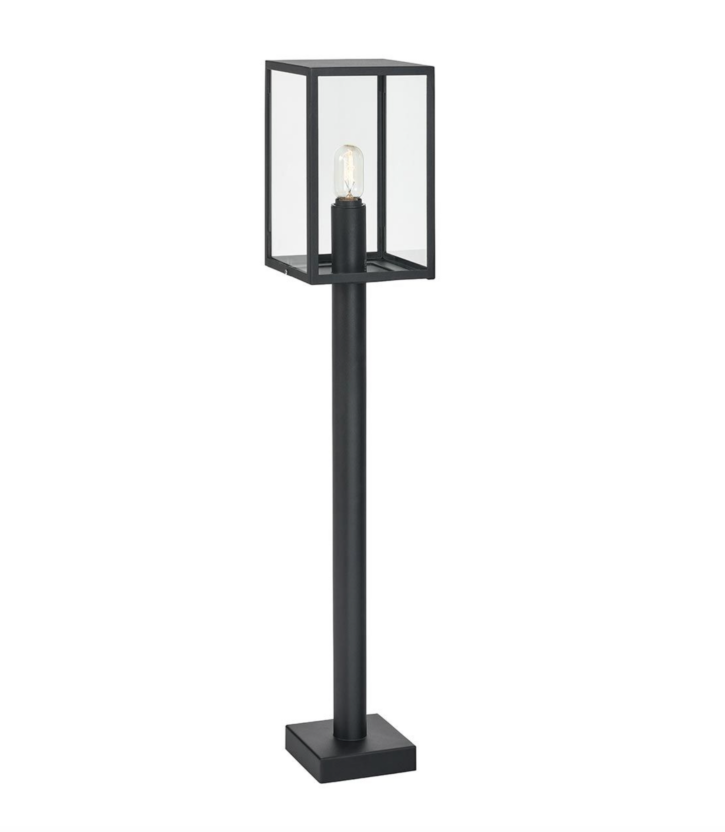 Oten 1lt Cube Exterior Pillar Light - ID 14632