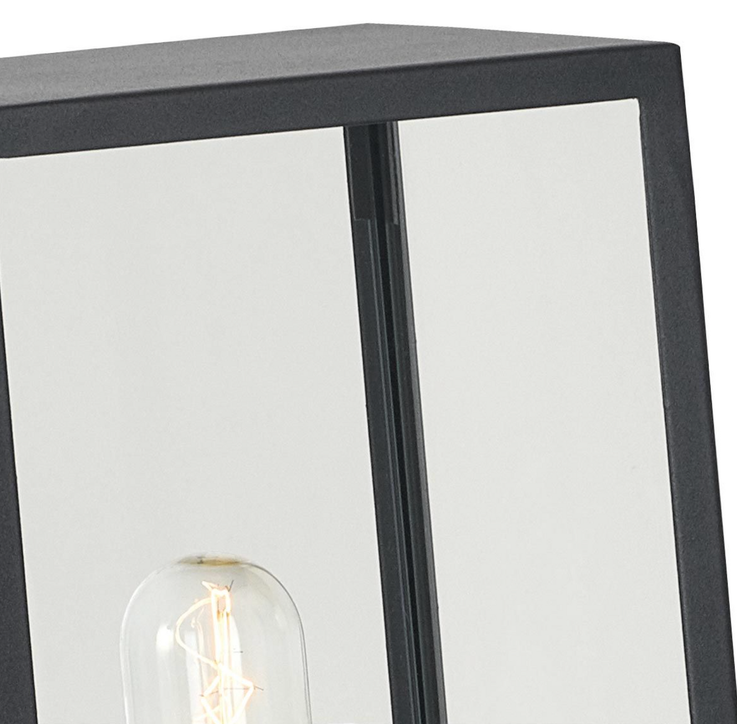 Oten 1lt Cube Exterior Pillar Light - ID 14632