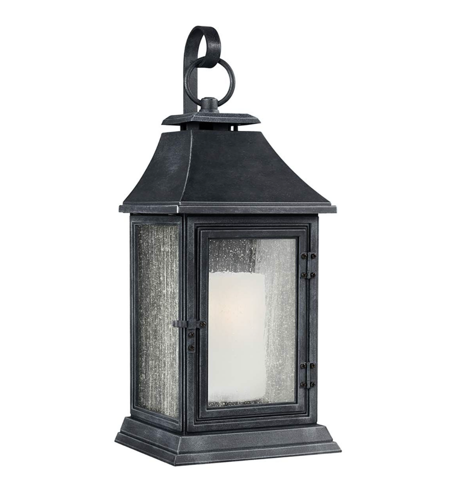 Herd Weathered Zinc Extra Large Exterior Wall Lantern - ID 14650