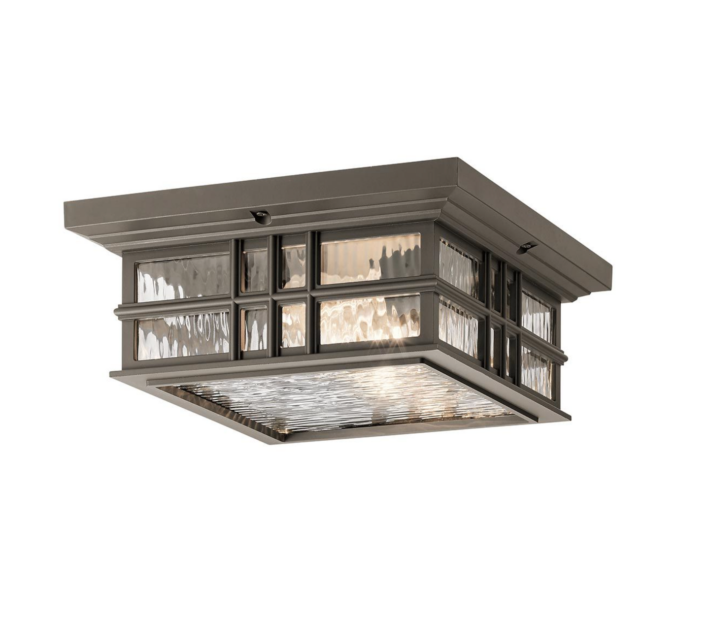 Akari Old Bronze Exterior Flush Lantern - ID 14651