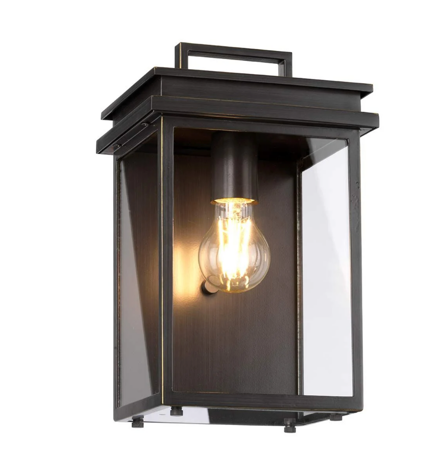Envie Bronze Exterior Medium Wall Box Lantern - ID 14658