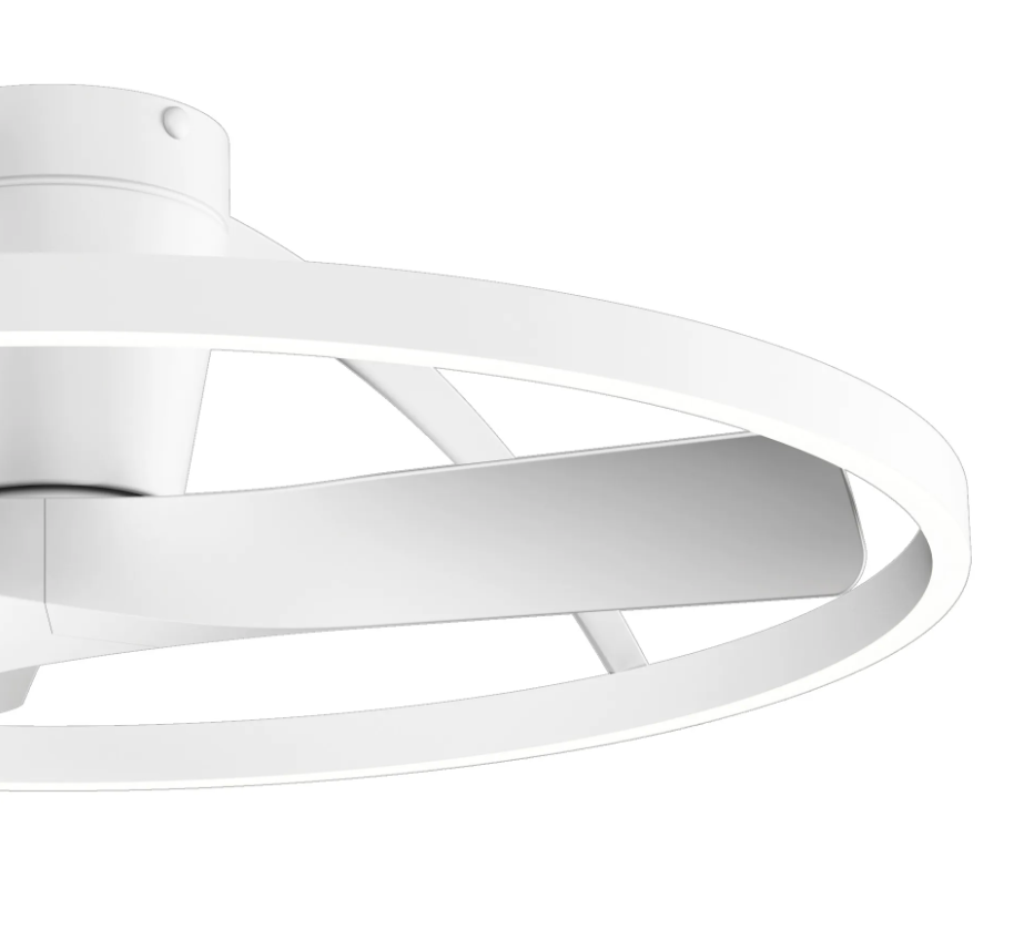 Everest Small White Ceiling Fan - ID 14667
