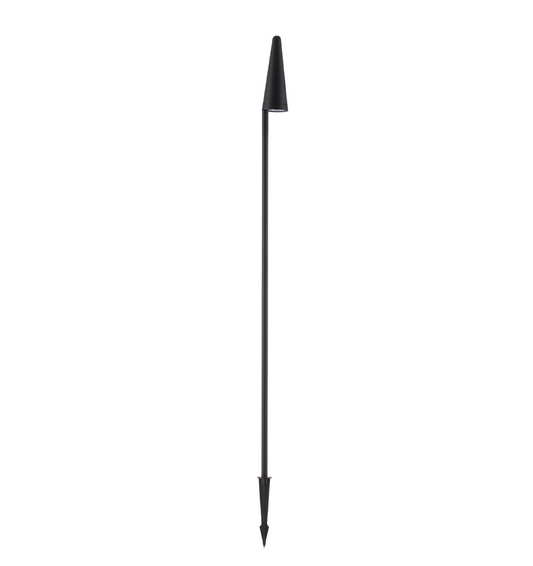Thorpe Sleek Dark Anthracite Coastal Exterior Bollard - ID 14722