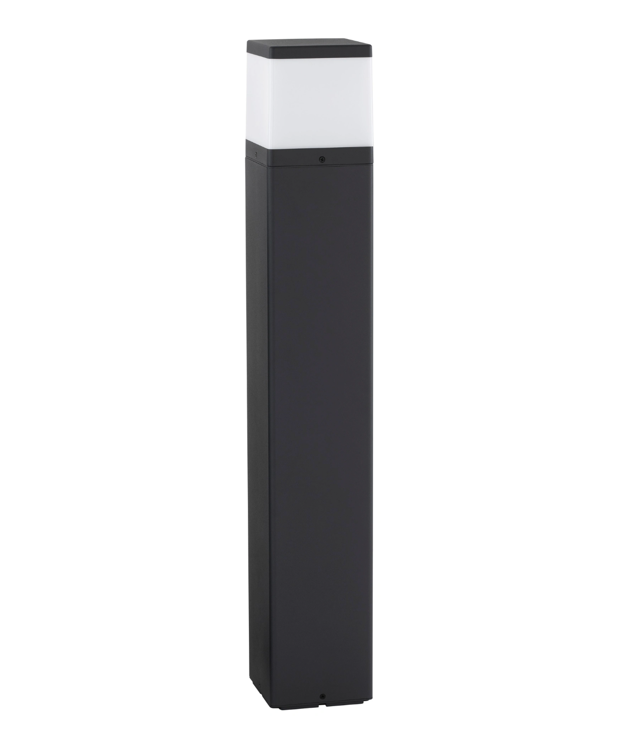 Smith 80cm Dark Grey Simplistic Exterior Bollard - ID 14725