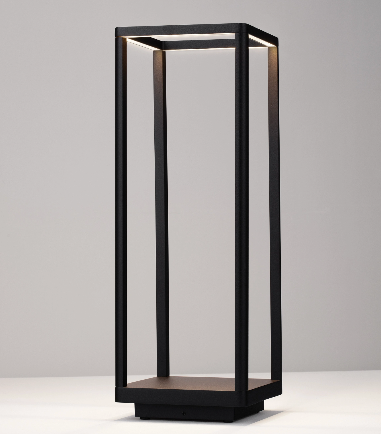 Haze Dark Anthracite Exterior 9W Box Bollard - ID 14745
