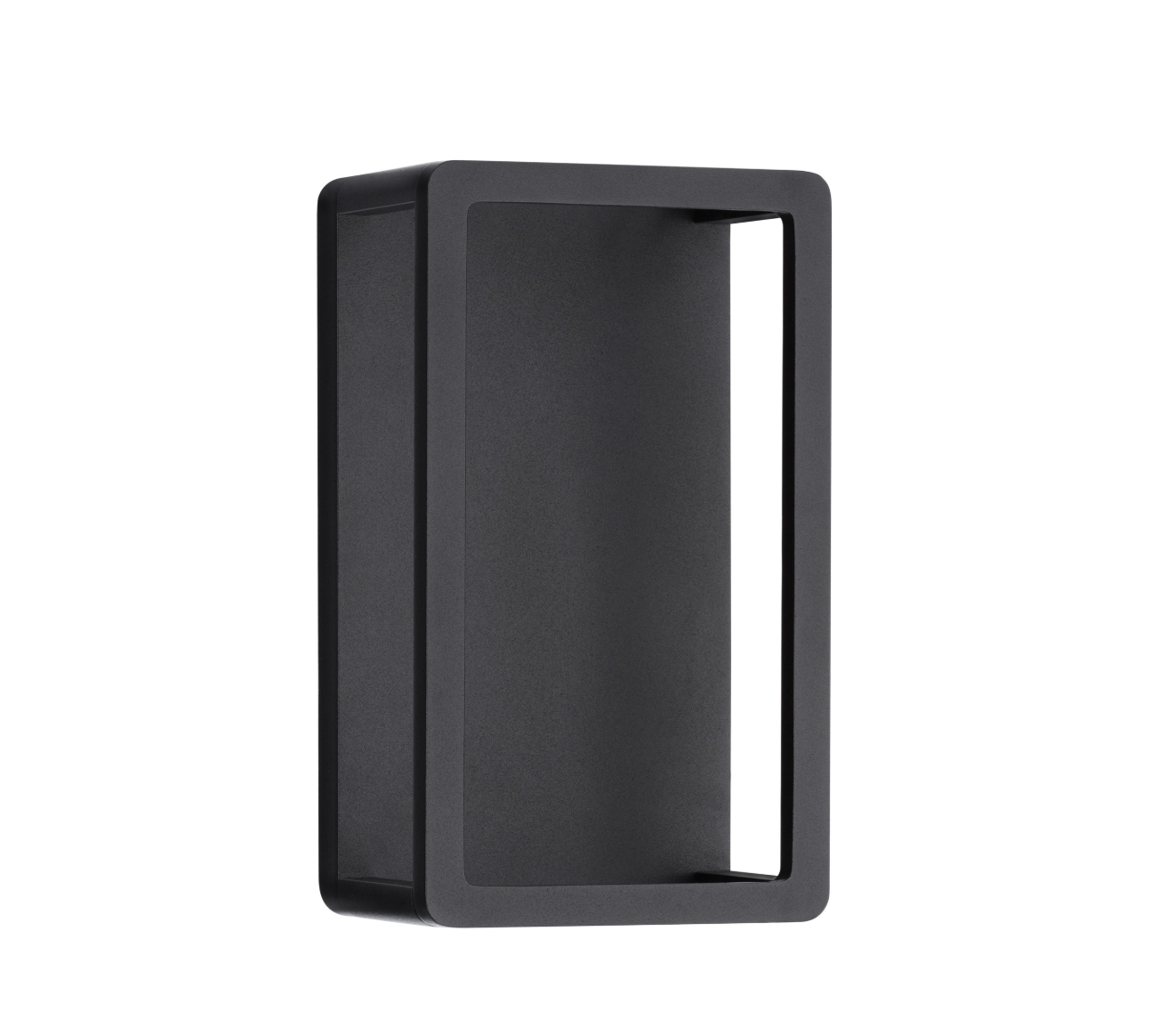 Brume Dark Anthracite Exterior Wall 9W Box Lantern - ID 14748