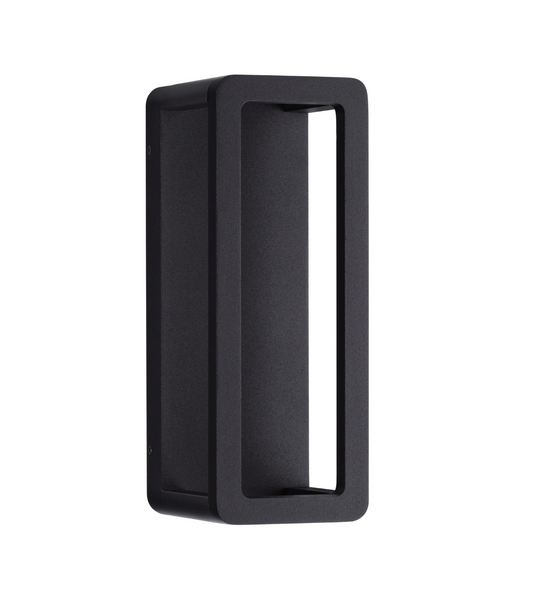 Dirac Dark Anthracite Exterior Wall 9W Box Lantern - ID 14750