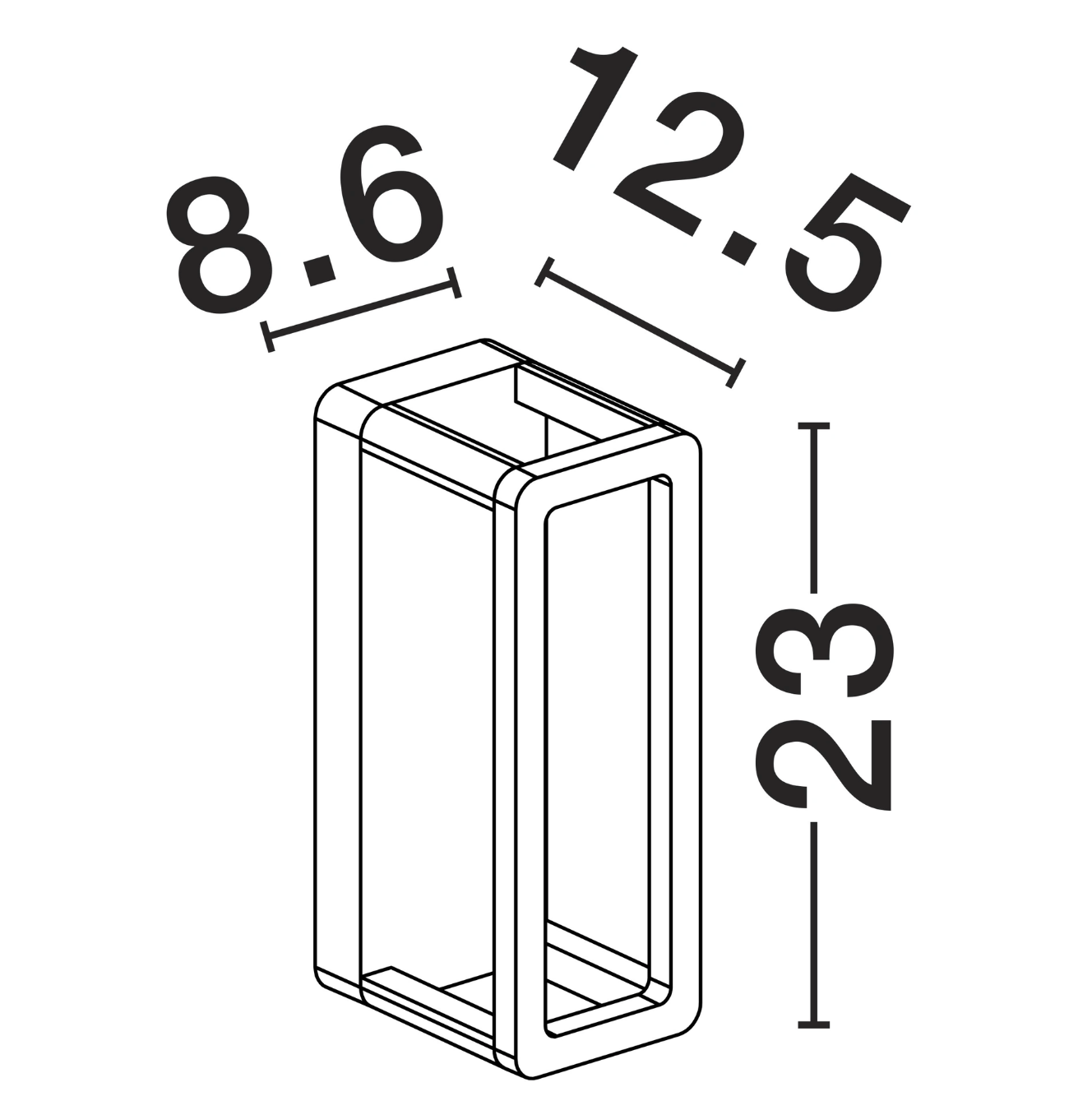 Dirac Dark Anthracite Exterior Wall 9W Box Lantern - ID 14750