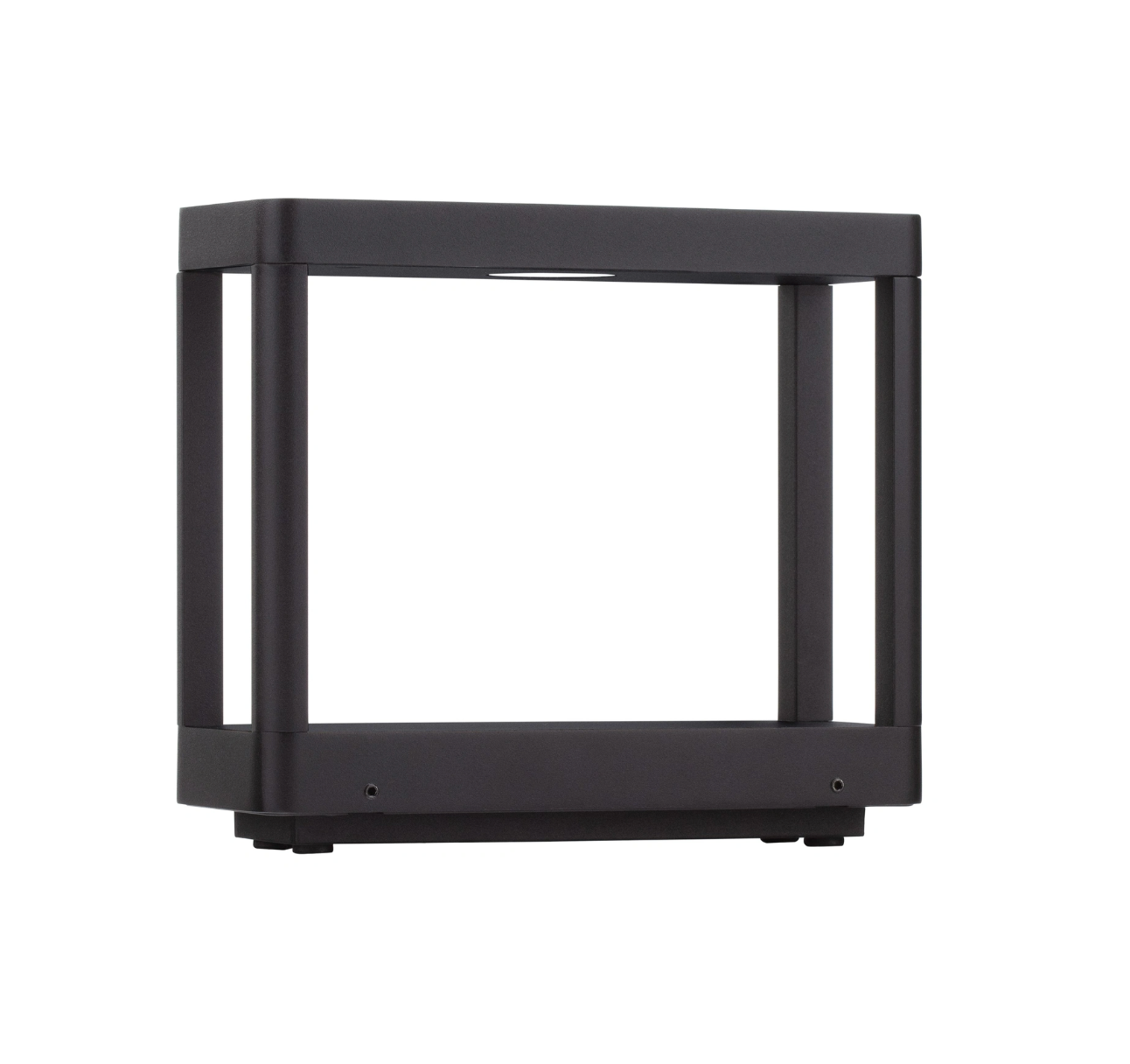 Dirac Small Dark Anthracite Exterior 8W Box Bollard - ID 14751