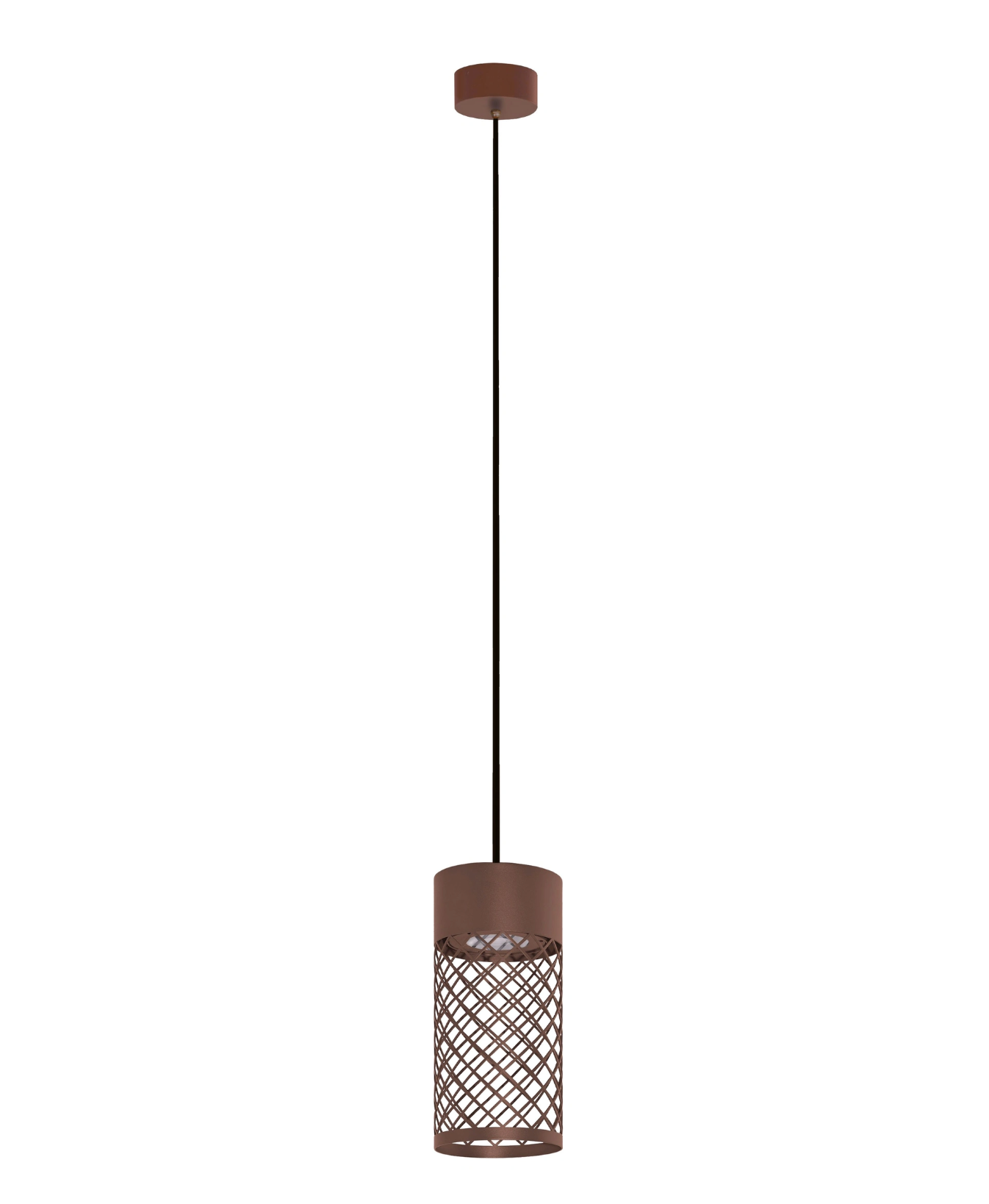Crue Corten Intwined Metal Exterior Pendant - ID 14769