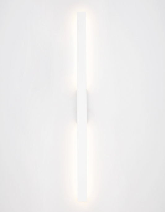 Nets White Vertical Decorative Exterior Wall Light - ID 14778