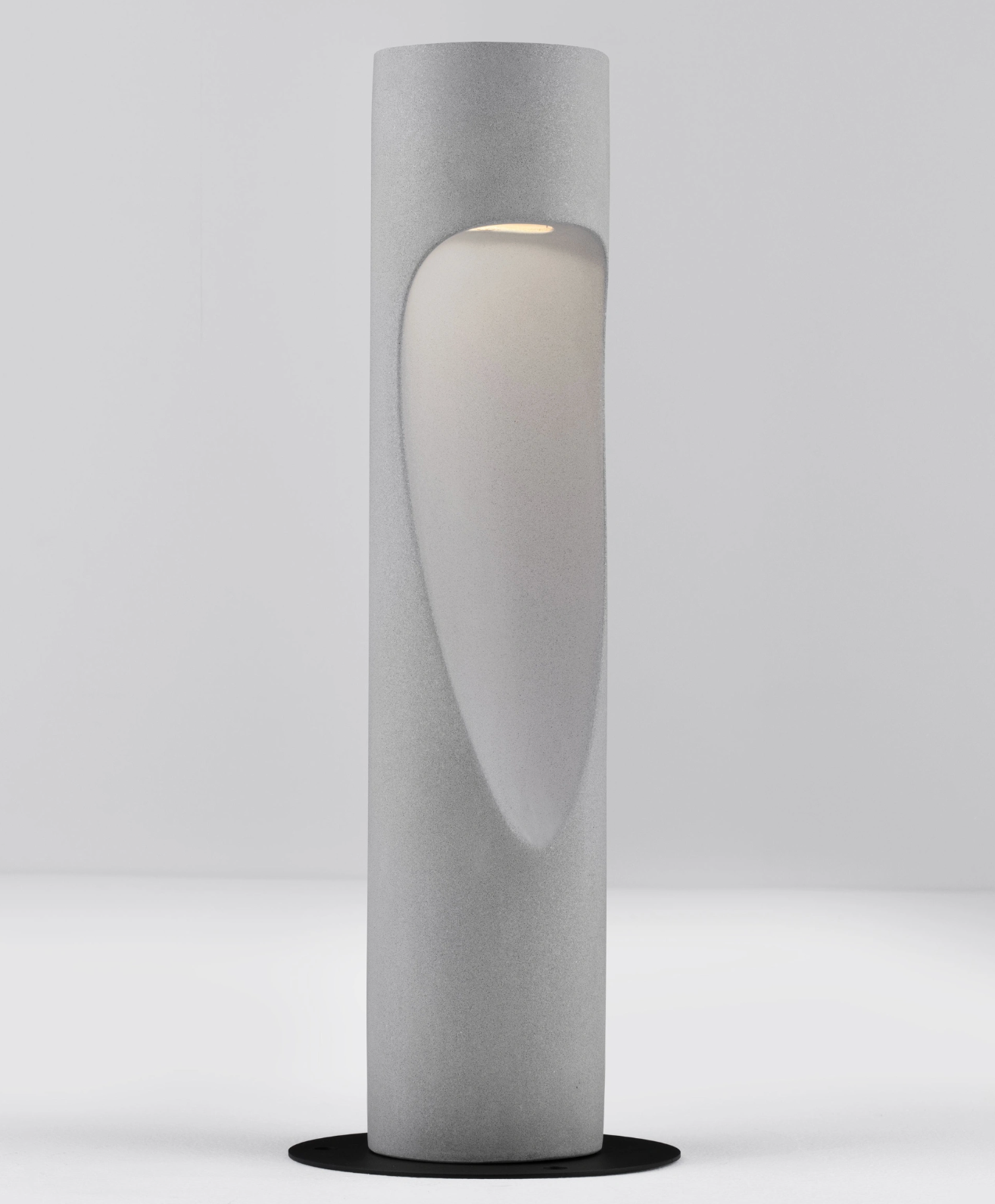 Core 50cm Grey Cement Exterior Coastal Bollard - ID 14792